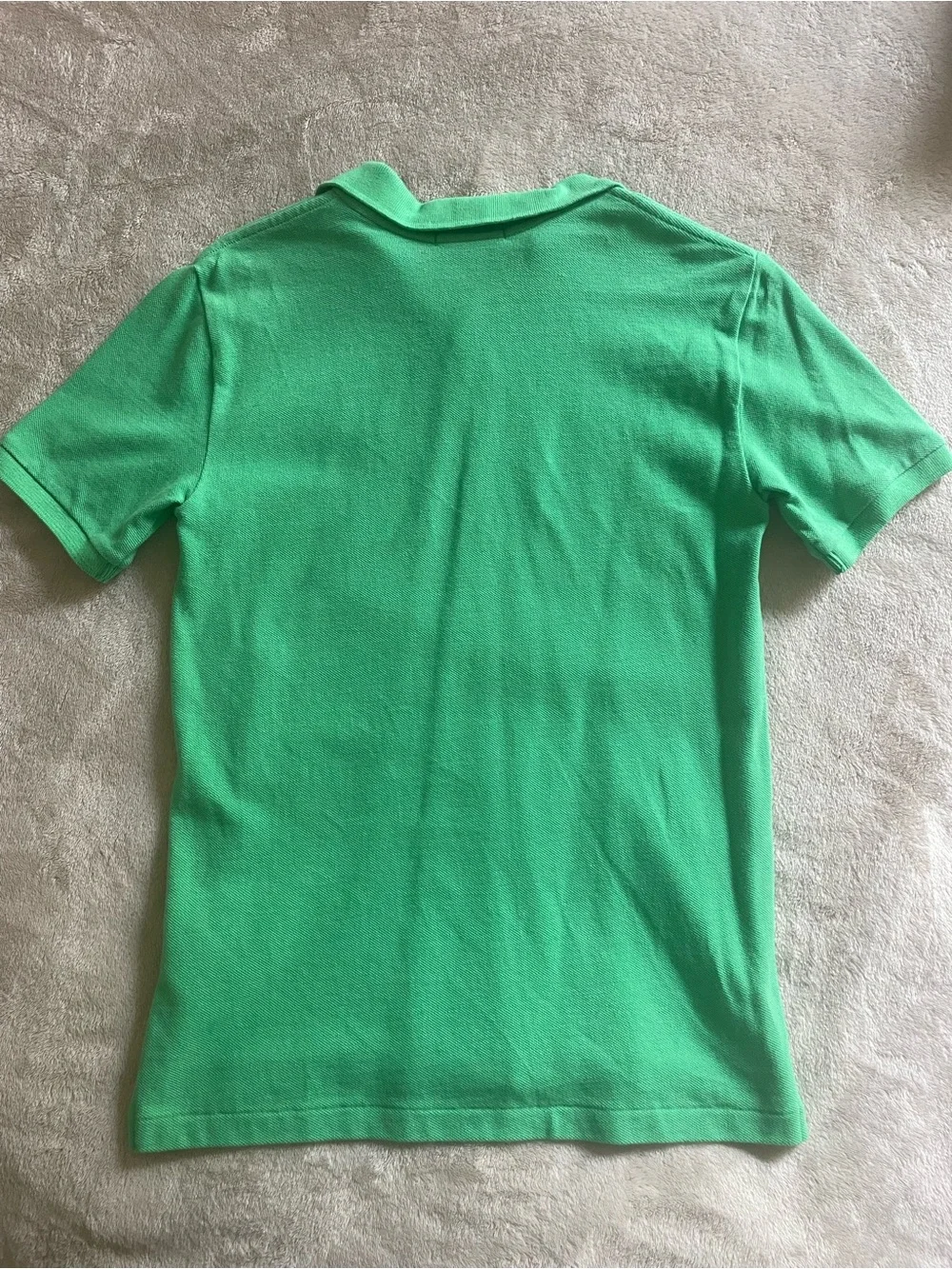 Ralph Lauren Green Polo Shirt with Yellow Pony